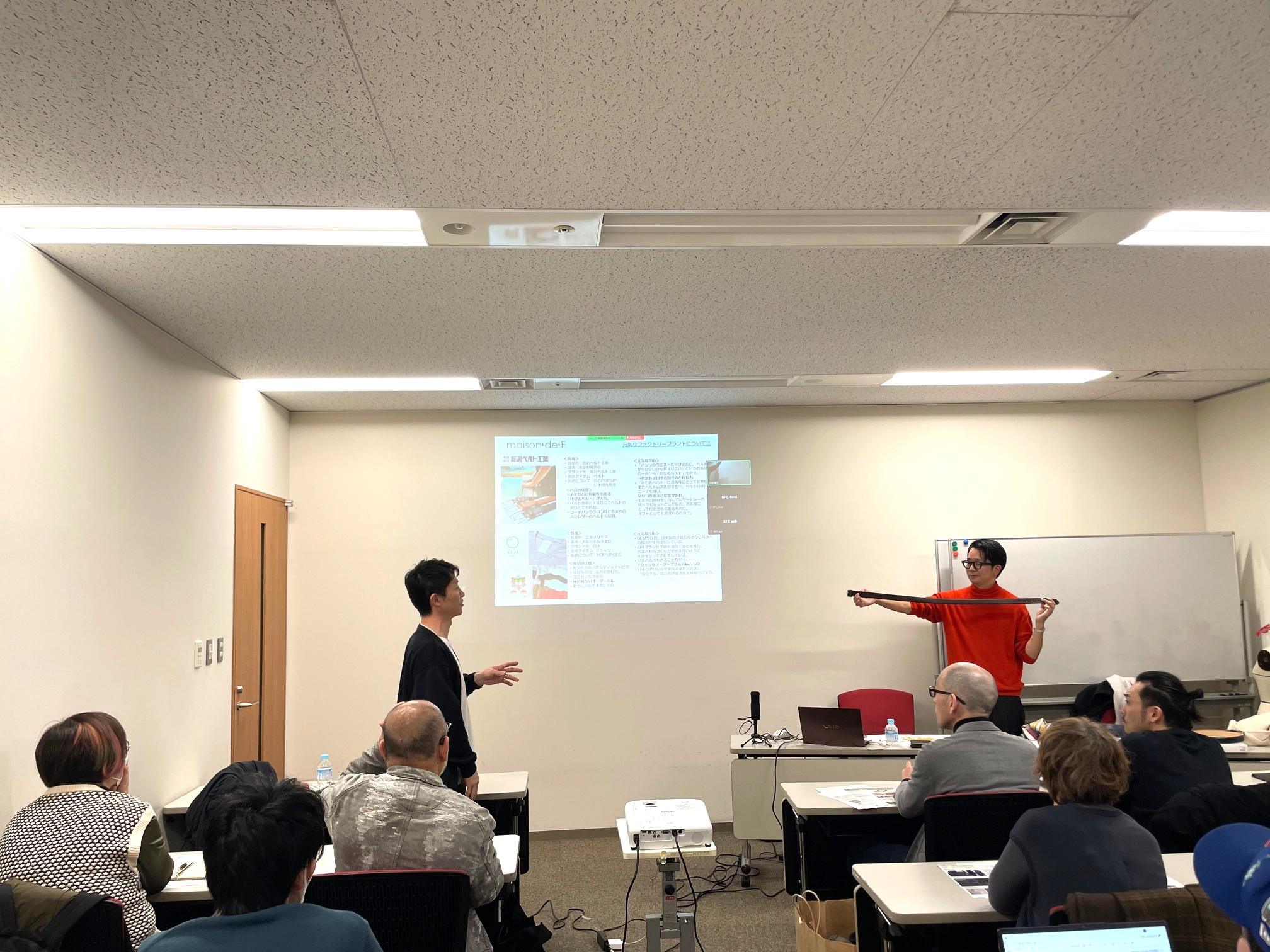 長澤社長と中里さん